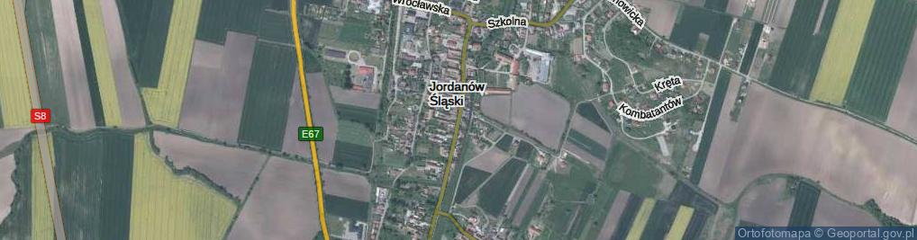 Zdjęcie satelitarne Wrocławska ul.